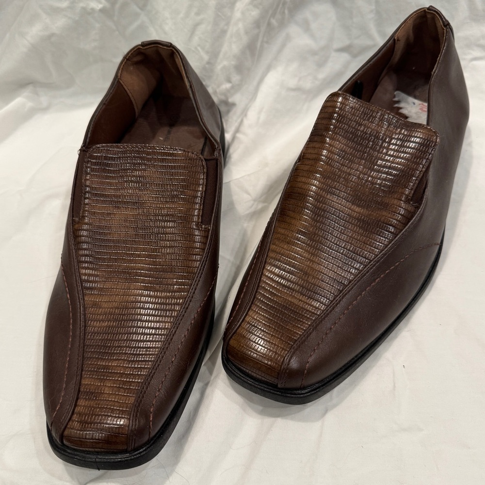 Samuel Joseph brown loafers in size 13